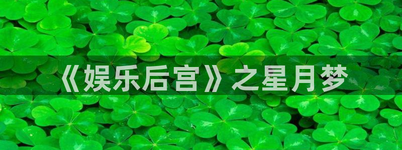 壹号电子娱乐app下载最新版本安装：《娱乐后宫》之星月梦